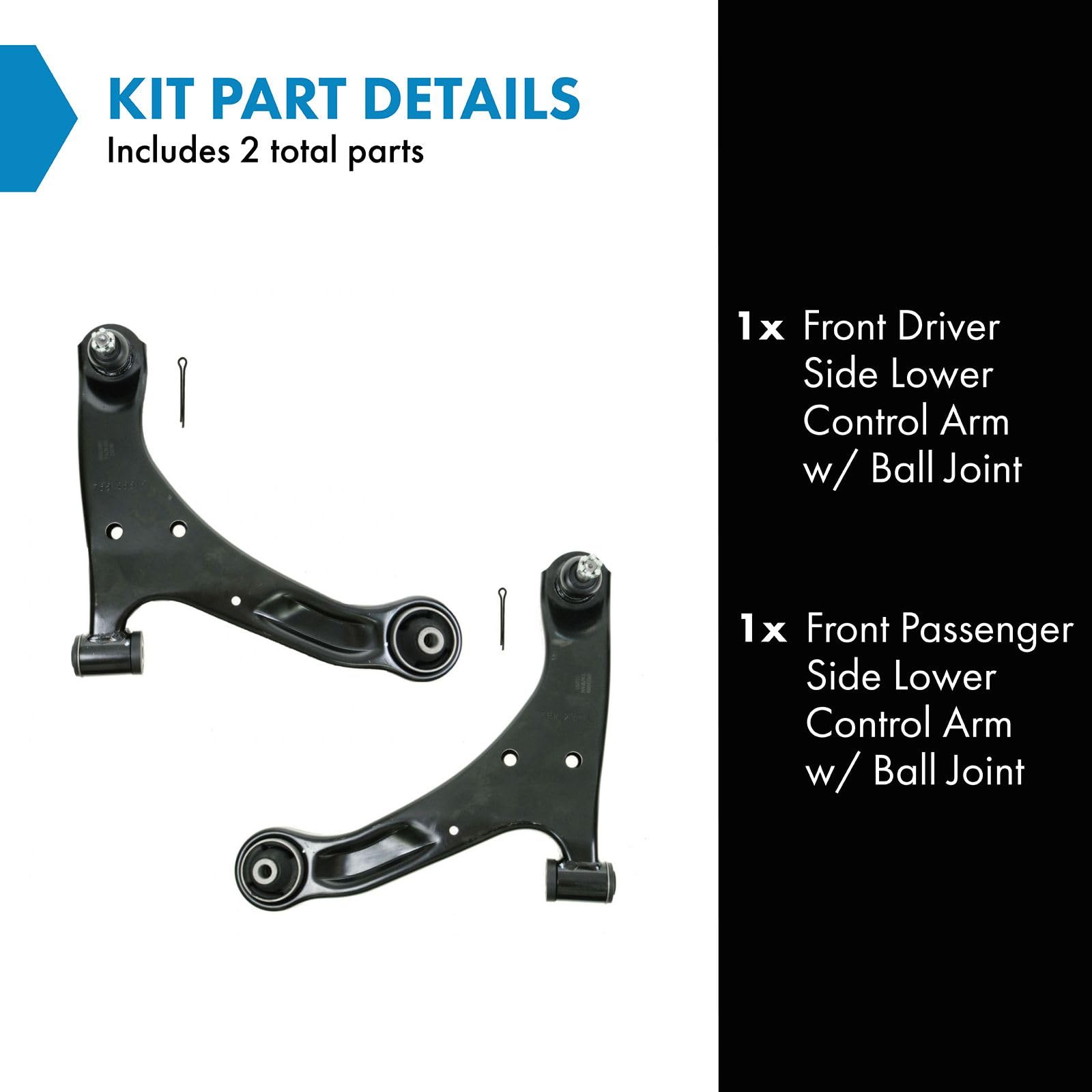 BODY CONTROL BAND 3個入り2セット Amazon.com: Front Lower Control Arm with Ball Joint Set